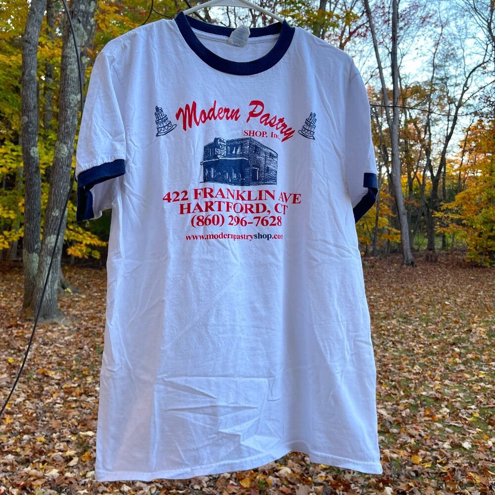 Modern Pastry T-Shirt – Celebrate Boston’s Iconic Bakery in Style